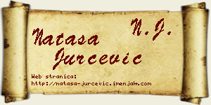 Nataša Jurčević vizit kartica